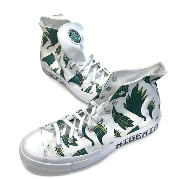Converse Chuck Taylor 70 NIGERIA Football Federation High Top Sneakers Mens 11 - Picture 6 of 10
